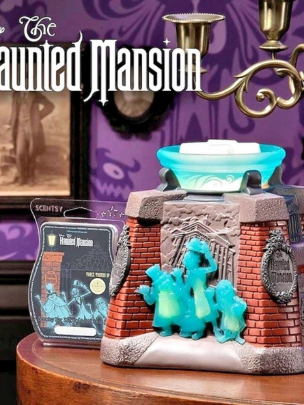 👻 Scentsy Disney The Haunted Mansion Warmer | New in Box | Retired HTF